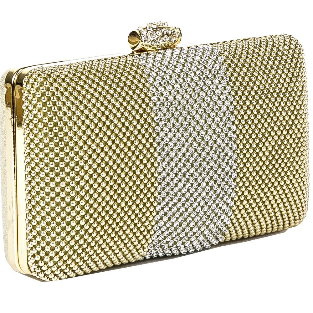 Classy Evening Beaded and Diamond studded Clutch